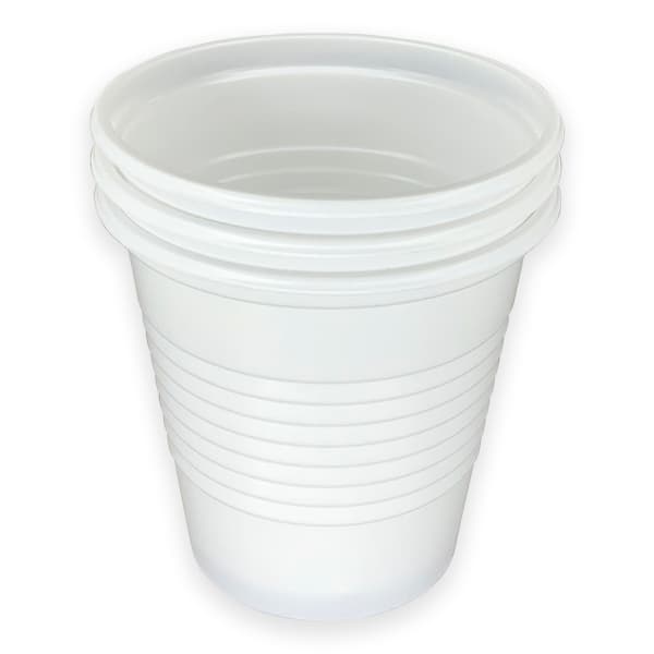Vasos Descartables Blancos x 100 und.