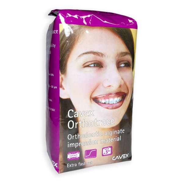 Alginato Orthotrace Ortodóntico Rápido CAVEX x 500g