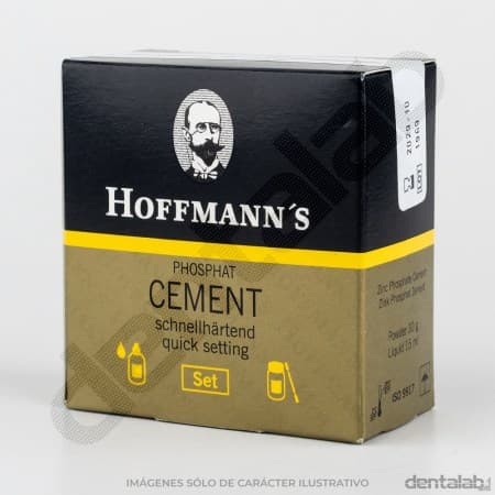 Cemento Fosfato de Zinc HOFFMANN'S Rapido • Avío 30g + 15ml