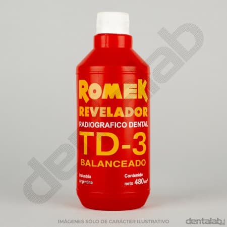 Revelador RomeK TD-3 x 480ml