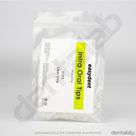 Puntas Apply Tip Easydent • #8 EndoCore • para Punta Mezcladora #11 x 100 und.