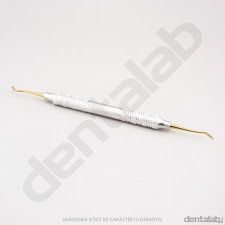 Espátula para Composite Titanio #4 • Frente/Lado Grande • AEC4TNZ • American Eagle