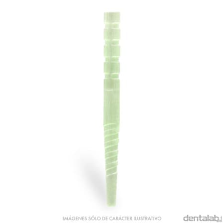 Postes de Fibra de Cuarzo MACRO LOCK POST X-RO® ILLUSION® #4 (Verde) x Unidad