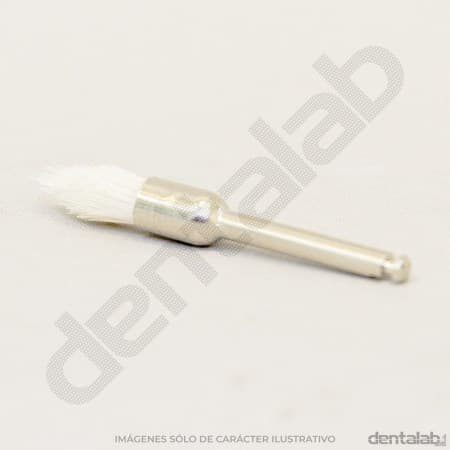 Cepillito Brochita CA Profilaxis Forma Punta Pelo de Cabra