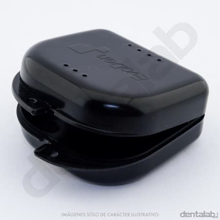 Caja para Ortodoncia con Ventilación EvoDen Negra x Unidad