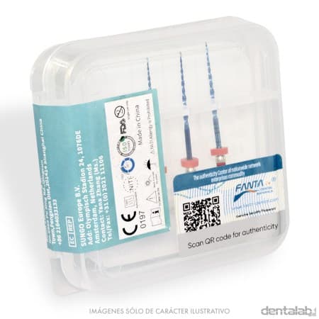 Lima Mecanizada Reciprocante NiTi FANTA AF Blue R3 25/06 25mm (R2) x 3 Und.