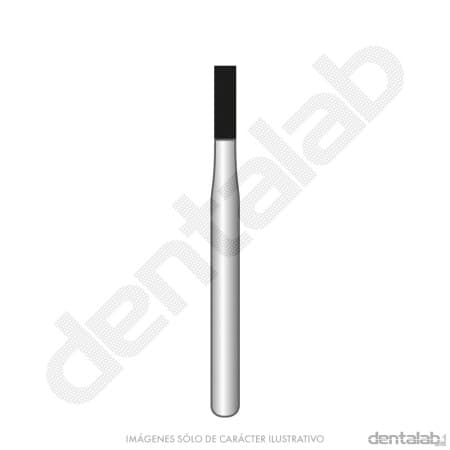 Fresas Easydent Carburo FG XL-558 Cilíndrica p/ Cirugía