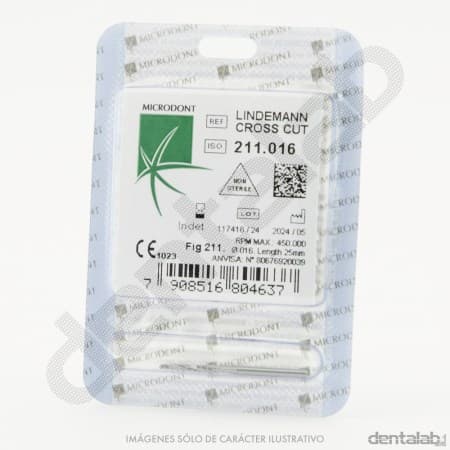 Fresas Lindemann Dentada MICRODONT FG