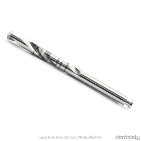 Fresa de Carbono Cilíndrica Helicoidal para Implante Ø 2.0 mm x Unidad