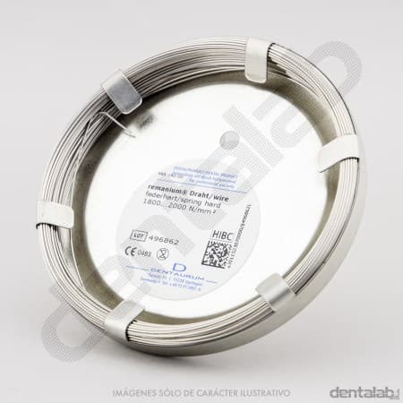 Alambre Redondo DENTAURUM Alemán 0.7mm x 30m