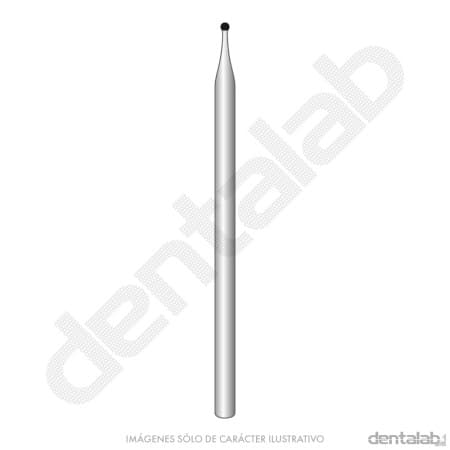 Fresas de Carburo Punta Redonda PM 2 Easydent