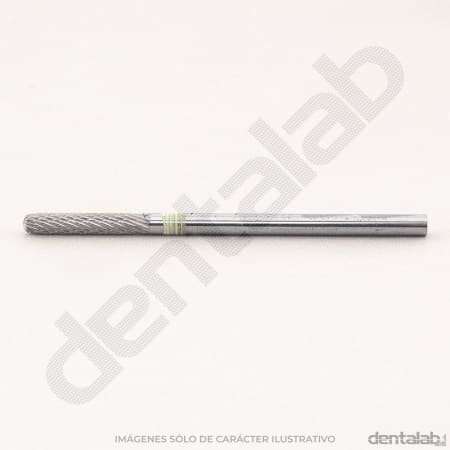 Fresón Carburo de Tungsteno Corte Extra Fino (Amarillo) Cilíndrico Romo PM - D4