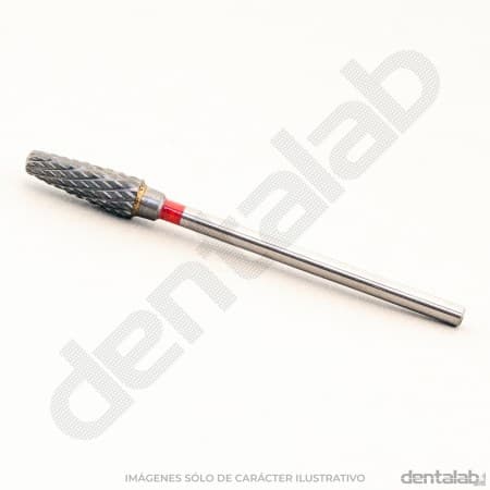 Fresón Carburo de Tungsteno Corte Fino (Rojo) Cónico Romo PM - 47
