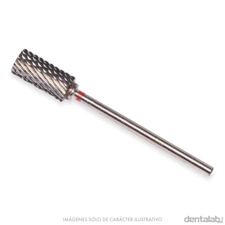 Fresón Carburo de Tungsteno Corte Fino (Rojo) Cilindrico PM - 83