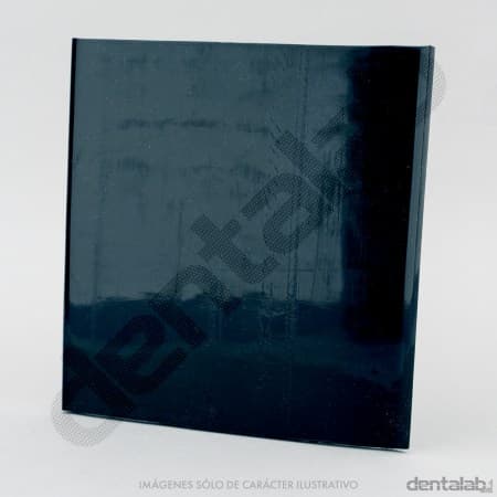 Termoplaca ,150"/3,8mm Flexible Negra Tecnodent x Unidad