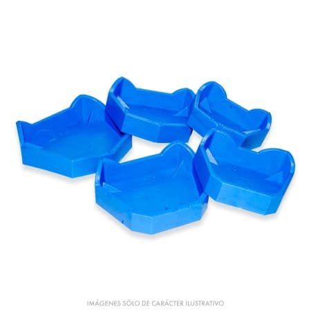 Zócalos de Goma Azul DRILLCO x 5 und.