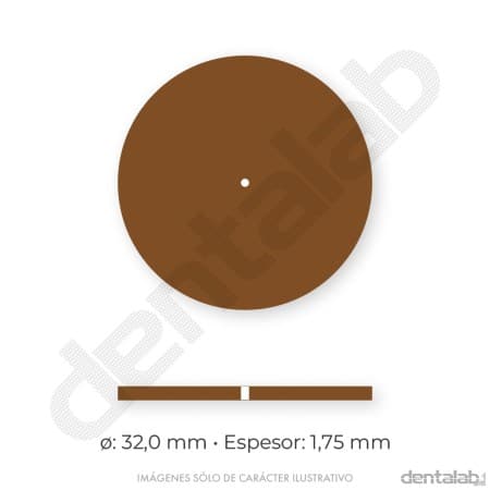 Disco de Desbaste FLEXILLIUM 32x1.75 mm x Unidad