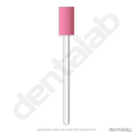 Piedra Roja F1 Cilíndrica Plana para Cromo Easydent x Unidad