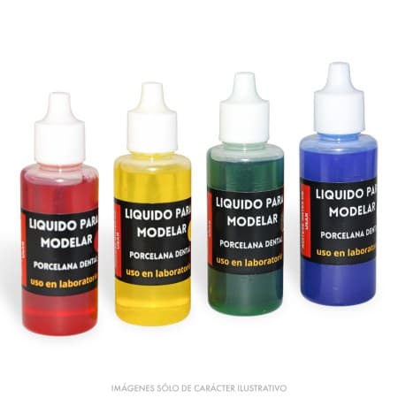 Líquido para Modelar/Forming de Identificación x 4 Colores