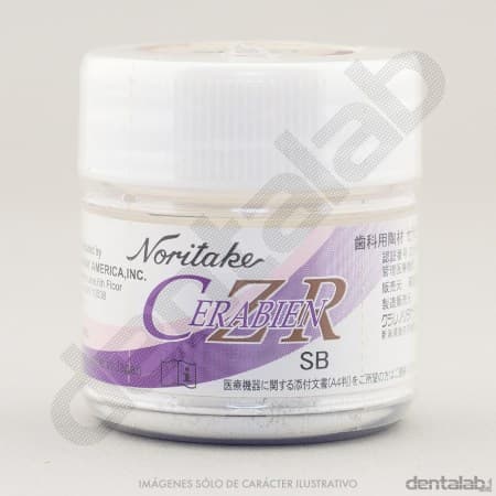 Porcelana CZR SB Shade Base para Zirconia Noritake x 10g A3.5