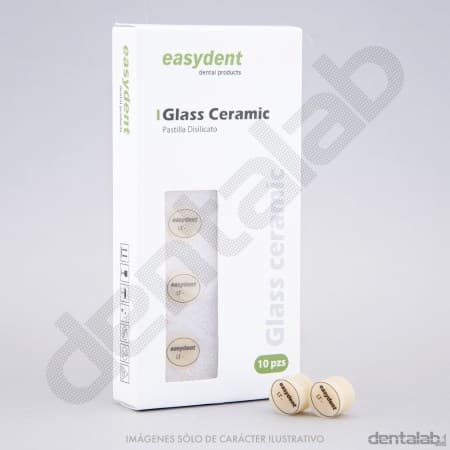 Pastilla de Disilicato LT A1 Easydent x 3.2g