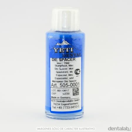 Laca YETI Die Spacer Azul x 20ml