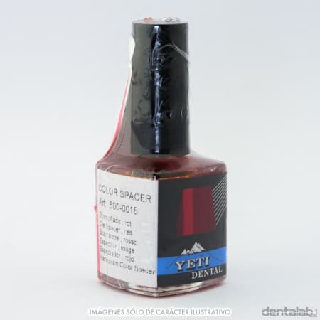 Laca YETI Die Spacer Rojo x 20ml