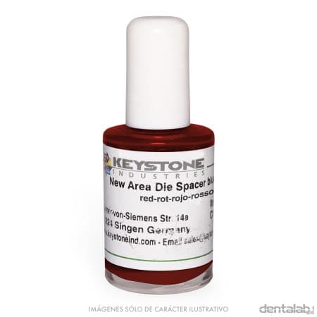 Laca Keystone Die Spacer Rojo x 20ml