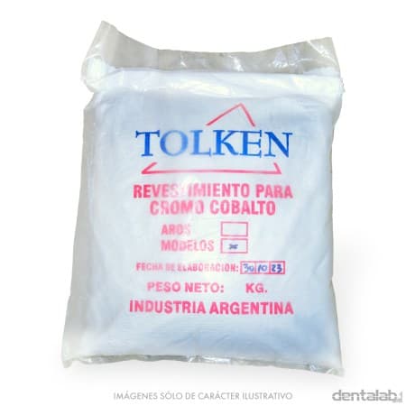 Revestimiento Tolken CR-CO para Aros Polvo x 25kg