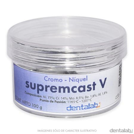 Cromo Níquel SUPREMCAST "V" Sellado x100 g