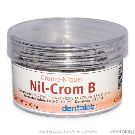 Cromo Níquel Nil-Crom B FLEXILLIUM x 100g