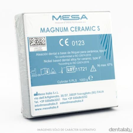Cromo Níquel MESA sin Berilio x 1kg (Magnus Ceramic)