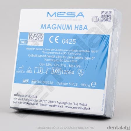 Cromo Cobalto Magnum HBA MESA x 1kg