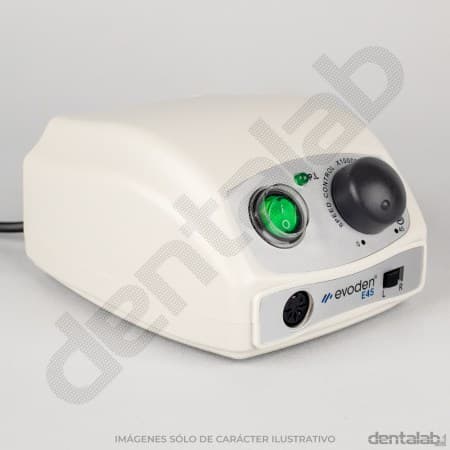 Micromotor Eléctrico para Laboratorio • 45000 rpm • 3.2 Ncm • EVODEN