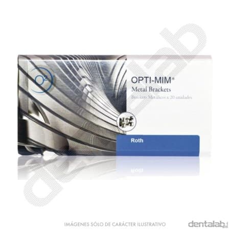 Bracket Metálico ROTH 022" OPTIMIM x 20 und. Ortho Organizers