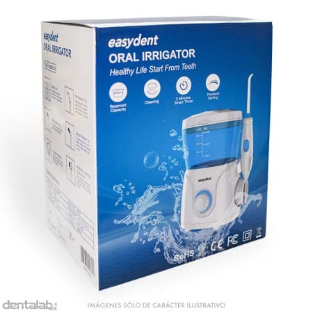 Duchador Bucal Familiar Easydent • FC166 • Blanco