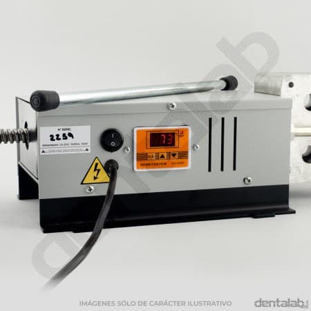 Inyectora Manual Digital para Nylon y Acrilato Dentalab + Mufla