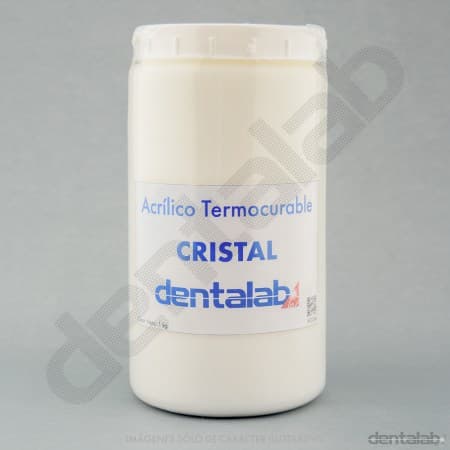 Acrílico Termo Cristal Dentalab x 1kg