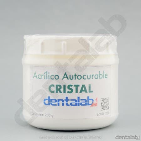 Acrílico Auto Cristal Dentalab x 200g
