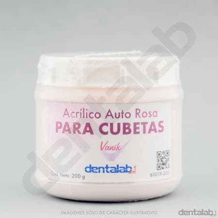 Acrílico Rosa p/ Cubetas x 200g