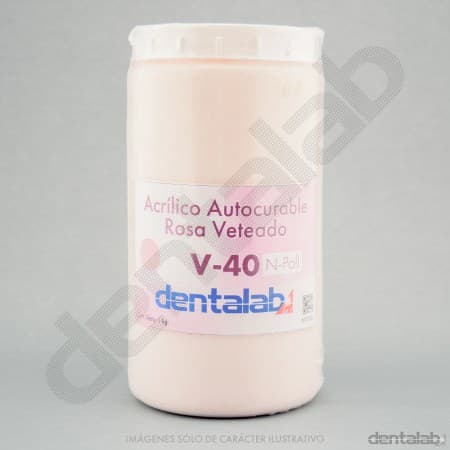 Acrílico Auto V40 N-Poll Dentalab x 1kg