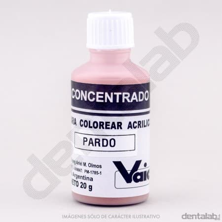 Matizador para Acrílico Vaicril Pardo x 20g