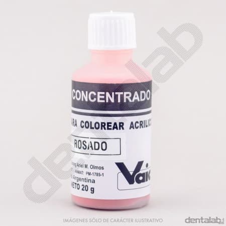 Matizador para Acrílico Vaicril Rosa x 20g