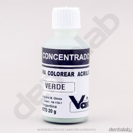 Matizador para Acrílico Vaicril Verde x 20g