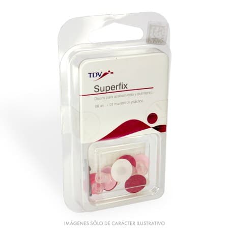 Discos para Composite Superfix Surtido con 1 Mandril TDV x 8 und.