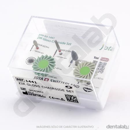 Pulidores Zir Gloss Chairside para Zirconio Jota x 5 und.