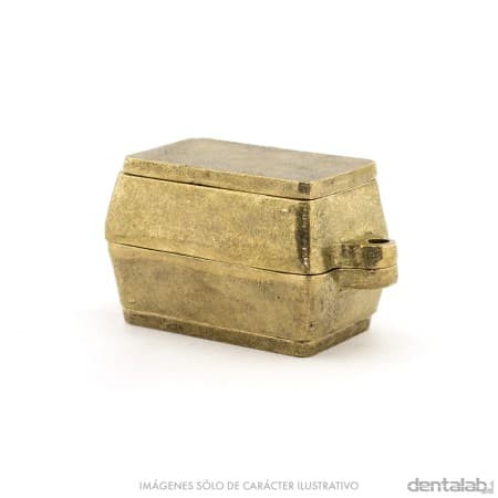 Mufla de Bronce Chica para Puentes y Coronas