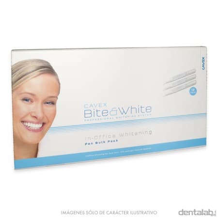 Blanqueamiento Bite & White Bulk Pack 12 Pinceles x 2ml CAVEX