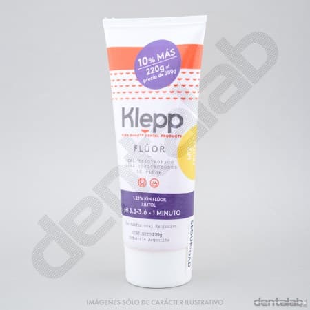 Gel de Flúor Acidulado Klepp x 220g - Mix Frutal