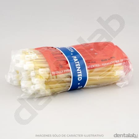 Eyectores Descartables Italianos PLUSS x 100 und. Amarillo Transparente